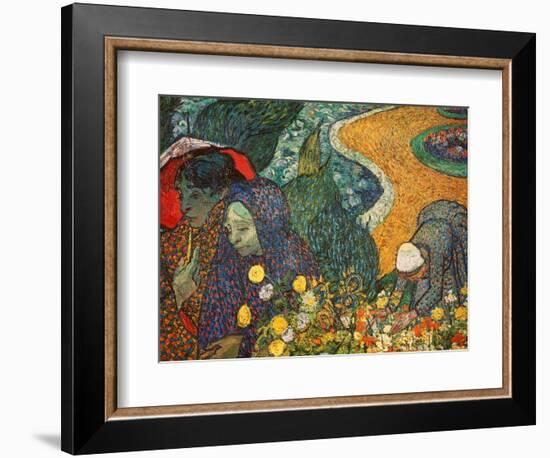 The Women of Arles (Memories of the Garden at Etten), 1888-Vincent van Gogh-Framed Giclee Print