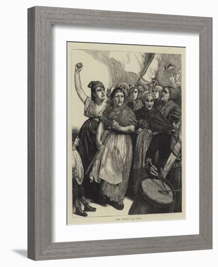 The Women of Paris-Sir James Dromgole Linton-Framed Giclee Print