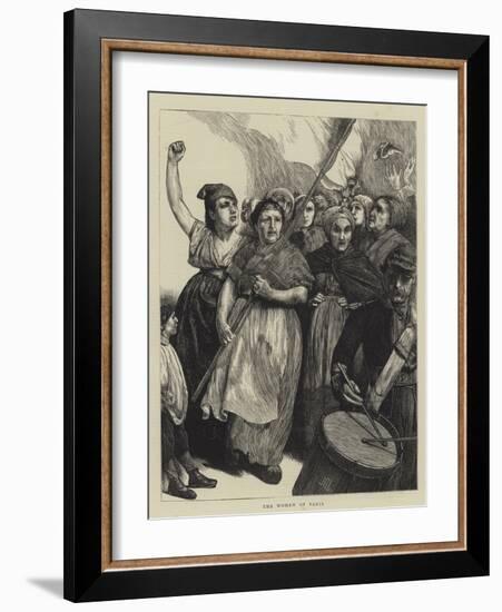 The Women of Paris-Sir James Dromgole Linton-Framed Giclee Print