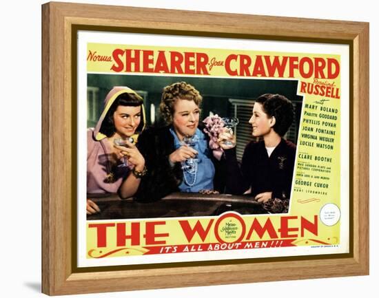 The Women, Paulette Goddard, Mary Boland, Norma Shearer, 1939-null-Framed Stretched Canvas