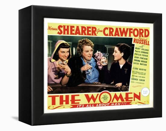 The Women, Paulette Goddard, Mary Boland, Norma Shearer, 1939-null-Framed Stretched Canvas