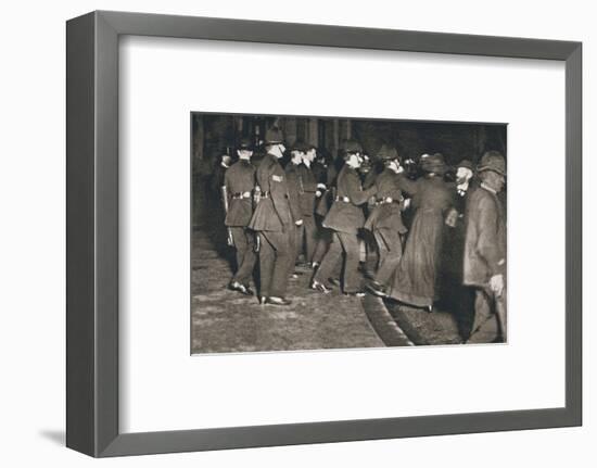 The Women's Freedom League attempting to enter the House of Commons, London, 1908-Unknown-Framed Photographic Print