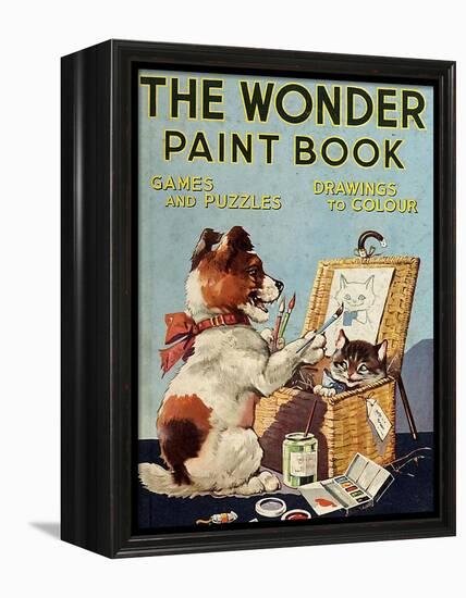 The Wonder Paint Book, UK-null-Framed Premier Image Canvas