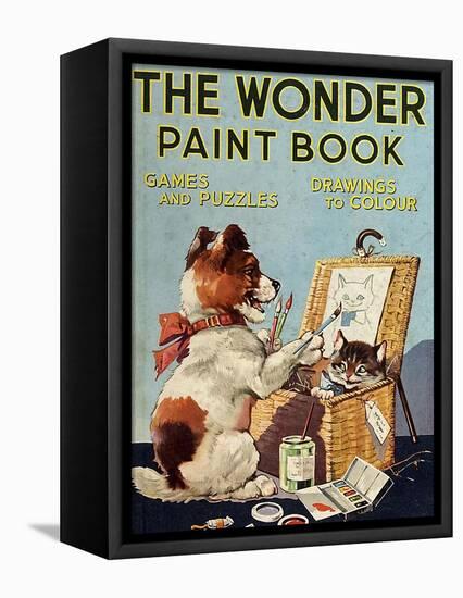 The Wonder Paint Book, UK-null-Framed Premier Image Canvas