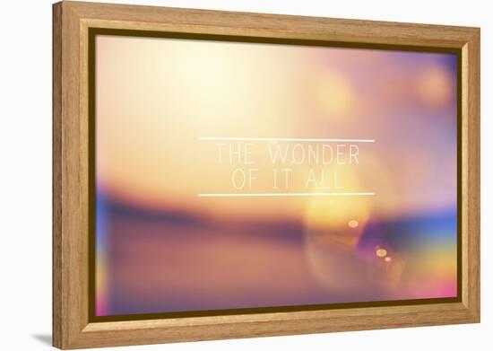 The Wonder-Vintage Skies-Framed Premier Image Canvas