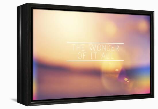 The Wonder-Vintage Skies-Framed Premier Image Canvas