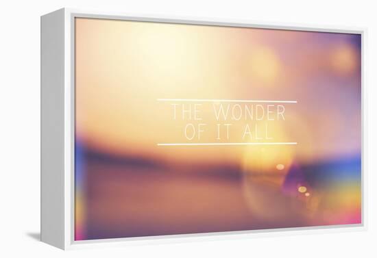 The Wonder-Vintage Skies-Framed Premier Image Canvas