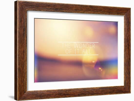 The Wonder-Vintage Skies-Framed Giclee Print