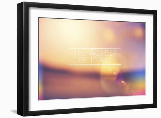 The Wonder-Vintage Skies-Framed Giclee Print