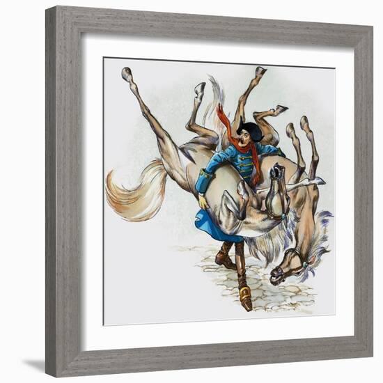 The Wonderful Adventures of Baron Munchausen-Nadir Quinto-Framed Giclee Print