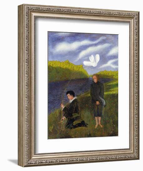 The Wonderful Flower-Hugo Simberg-Framed Giclee Print