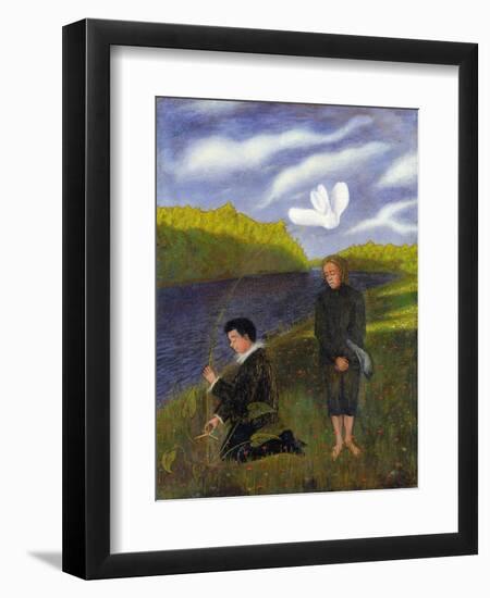 The Wonderful Flower-Hugo Simberg-Framed Giclee Print