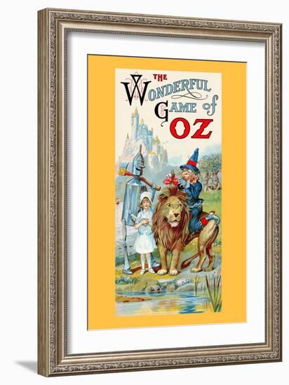 The Wonderful Game of Oz-John R. Neill-Framed Art Print