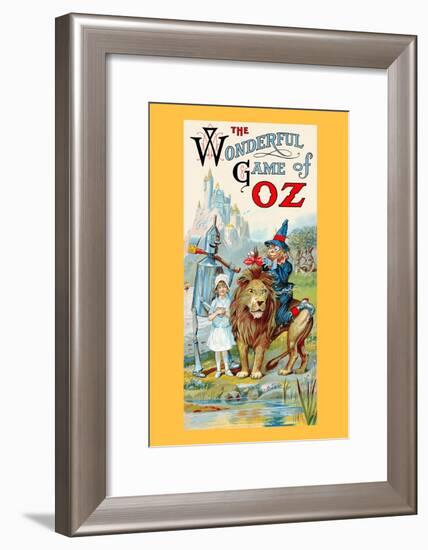 The Wonderful Game of Oz-John R. Neill-Framed Art Print