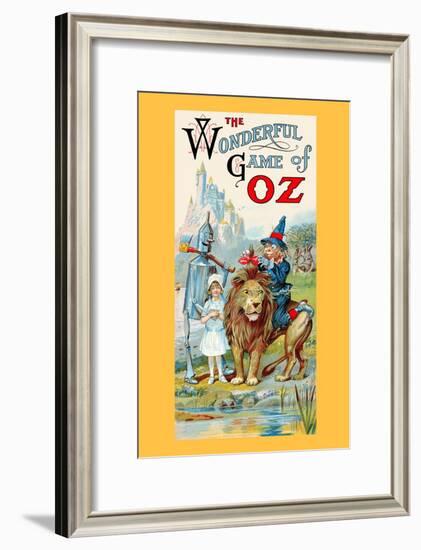 The Wonderful Game of Oz-John R. Neill-Framed Art Print