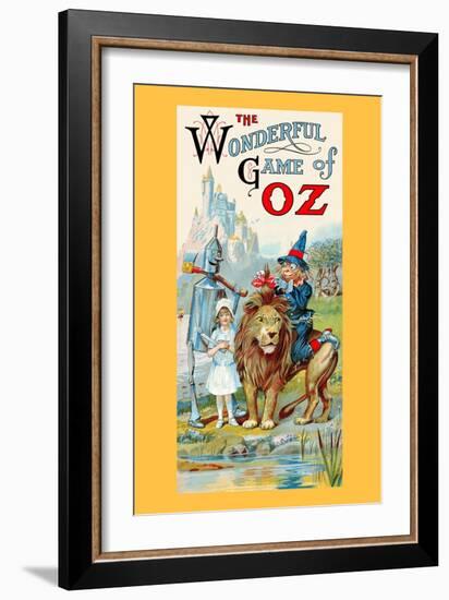 The Wonderful Game of Oz-John R. Neill-Framed Art Print