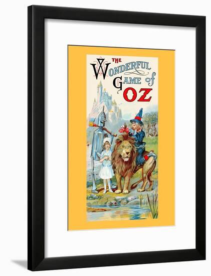 The Wonderful Game of Oz-John R. Neill-Framed Art Print