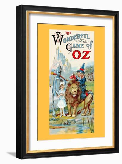 The Wonderful Game of Oz-John R. Neill-Framed Art Print