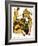 "The Wonderful Life of Wilbur the Jeep" B-Norman Rockwell-Framed Giclee Print