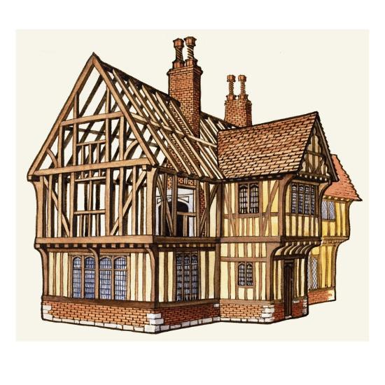 The Wonderful Story Of Britain Building A Tudor House Giclee Print Peter Jackson Art Com The Wonderful Story Of Britain Building A Tudor House Giclee Print Peter Jackson Art Com