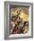 The Wonderful Story of Britain: The Battle of Waterloo-Peter Jackson-Framed Giclee Print