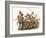 The Wonderful Story of Britain: the Bowmen of Britain-Peter Jackson-Framed Giclee Print