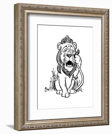 The Wonderful Wizard of Oz-William W^ Denslow-Framed Premium Giclee Print