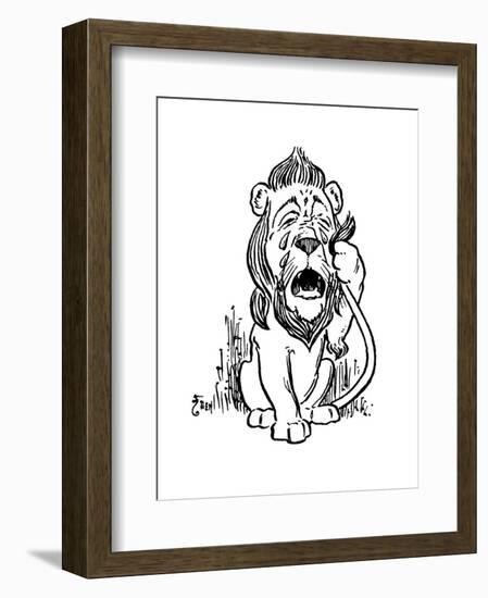 The Wonderful Wizard of Oz-William W^ Denslow-Framed Premium Giclee Print