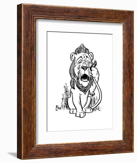 The Wonderful Wizard of Oz-William W^ Denslow-Framed Premium Giclee Print