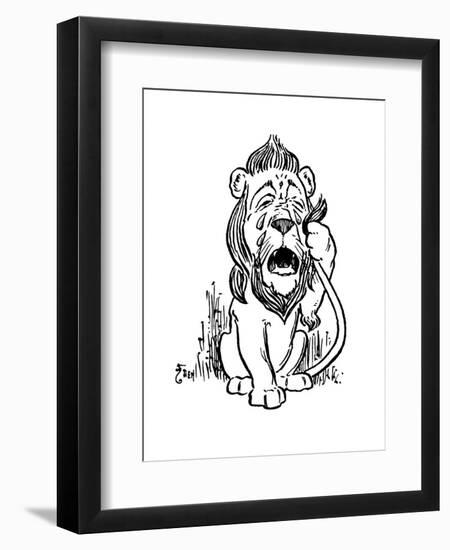 The Wonderful Wizard of Oz-William W^ Denslow-Framed Premium Giclee Print