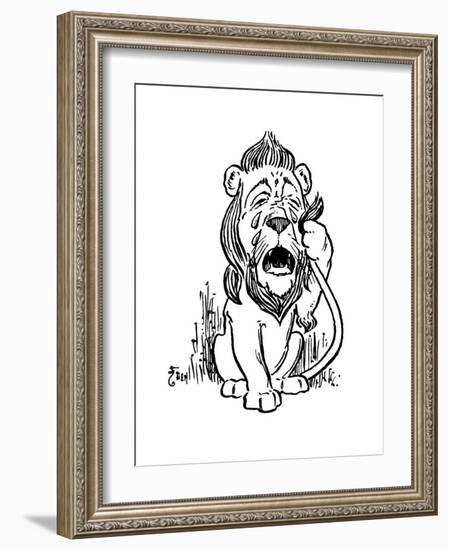 The Wonderful Wizard of Oz-William W^ Denslow-Framed Premium Giclee Print