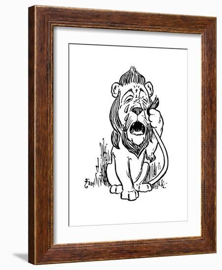 The Wonderful Wizard of Oz-William W^ Denslow-Framed Premium Giclee Print