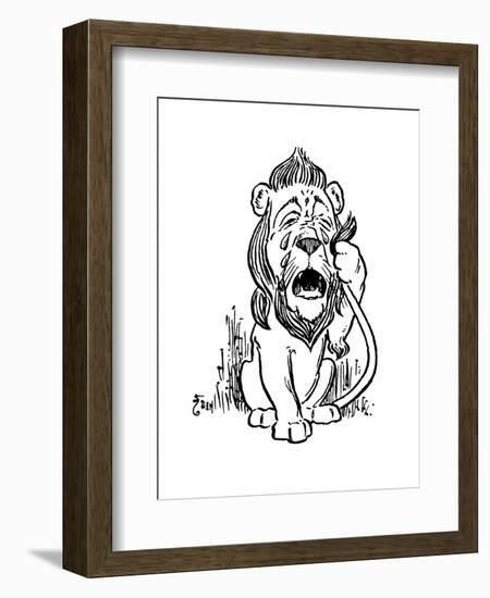 The Wonderful Wizard of Oz-William W^ Denslow-Framed Art Print