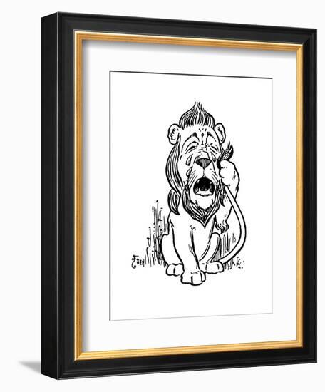 The Wonderful Wizard of Oz-William W^ Denslow-Framed Art Print