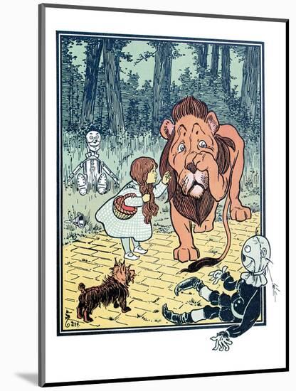 The Wonderful Wizard of Oz-William W^ Denslow-Mounted Art Print