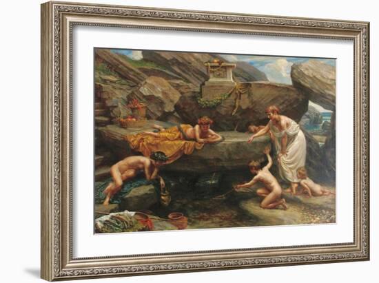 The Wonders of the Deep: an Idyll-Sir Edward John Poynter-Framed Giclee Print