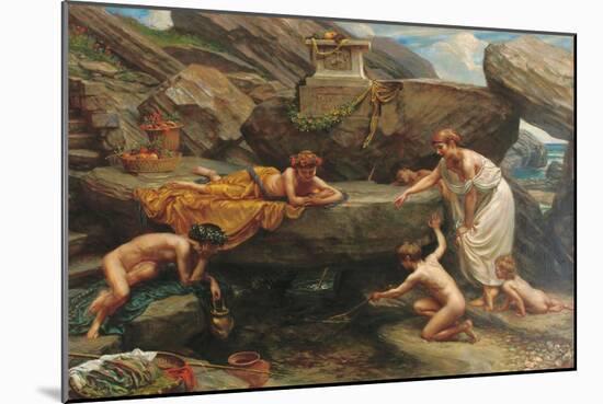 The Wonders of the Deep: an Idyll-Sir Edward John Poynter-Mounted Giclee Print