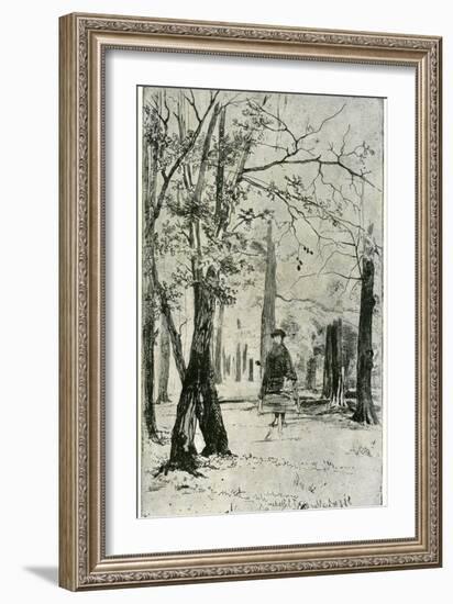 The Wood, 19th Century-James Abbott McNeill Whistler-Framed Giclee Print