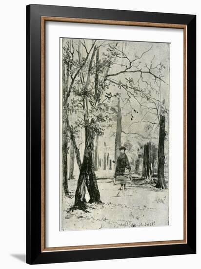 The Wood, 19th Century-James Abbott McNeill Whistler-Framed Giclee Print