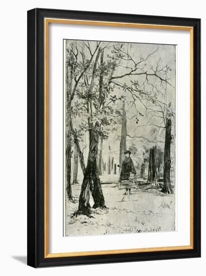 The Wood, 19th Century-James Abbott McNeill Whistler-Framed Giclee Print