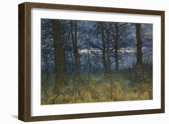 The Wood at Dusk, 1884-William Fraser Garden-Framed Giclee Print