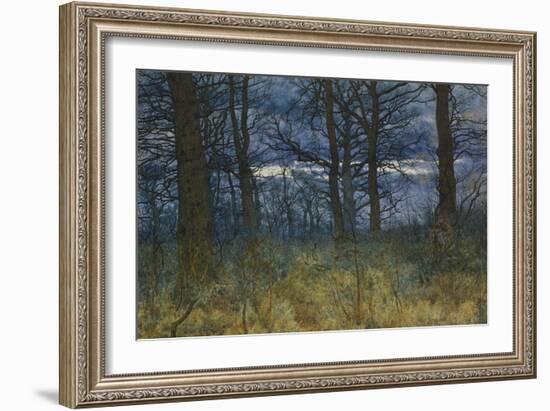 The Wood at Dusk, 1884-William Fraser Garden-Framed Giclee Print