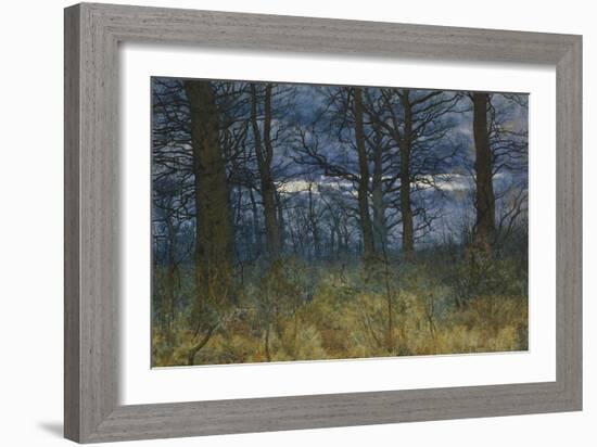 The Wood at Dusk, 1884-William Fraser Garden-Framed Giclee Print