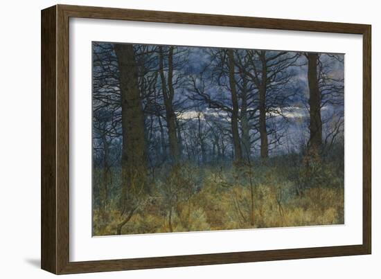 The Wood at Dusk, 1884-William Fraser Garden-Framed Giclee Print