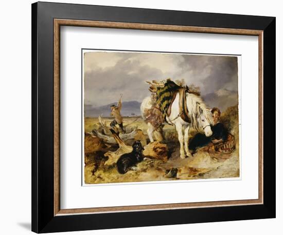 The Wood Cutter-Edwin Henry Landseer-Framed Giclee Print