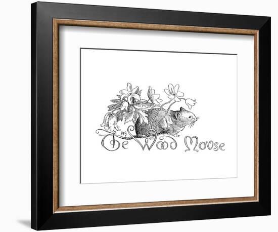 The Wood Mouse-Arthur Hughes-Framed Premium Giclee Print