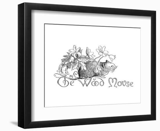 The Wood Mouse-Arthur Hughes-Framed Premium Giclee Print