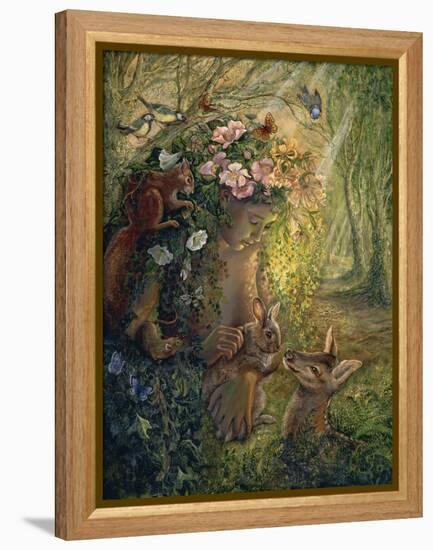 The Wood Nymph-Josephine Wall-Framed Premier Image Canvas