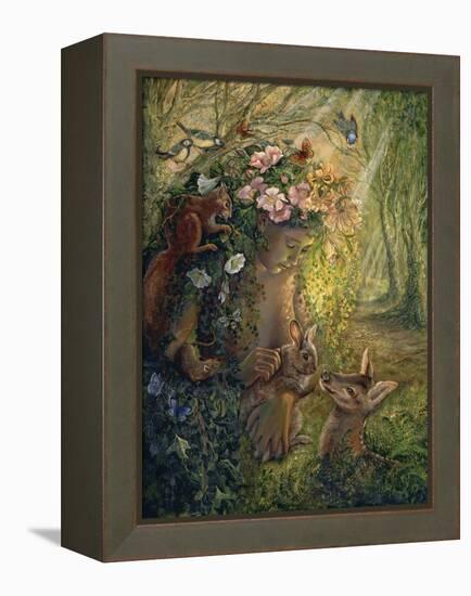 The Wood Nymph-Josephine Wall-Framed Premier Image Canvas