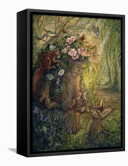 The Wood Nymph-Josephine Wall-Framed Premier Image Canvas